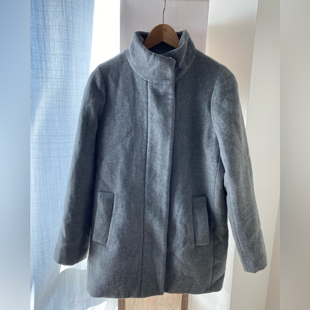 Women’s J.Crew Grey Coat